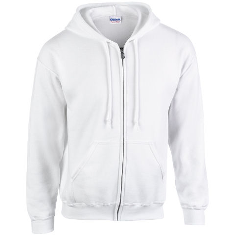 Gildan Adult Full Zip Hooded Sweatshirt