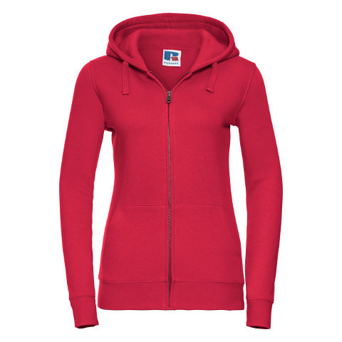 Russell Women's Authentic Zipped Hooded Sweatshirt