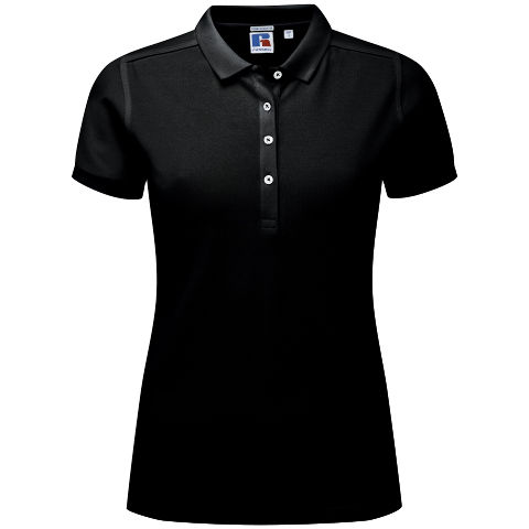 Russell Ladies Stretch Pique Polo Shirt