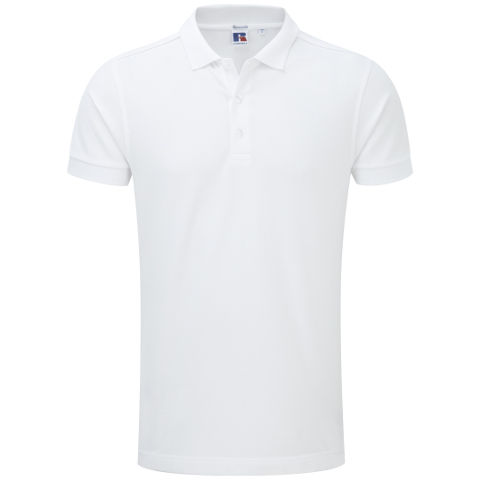 Russell Stretch Pique Polo Shirt