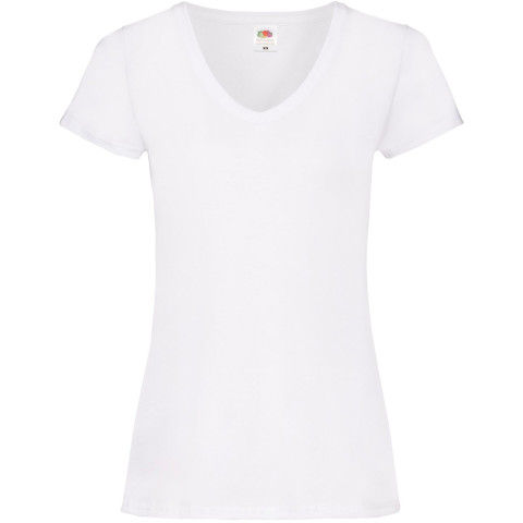 Fruit Of The Loom Women's Valueweight V-Neck T-Shirt