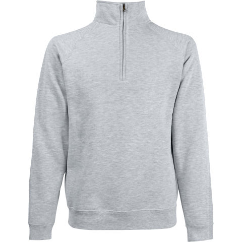 Fruit Of The Loom Men's Classic Zip Neck Sweatshirt