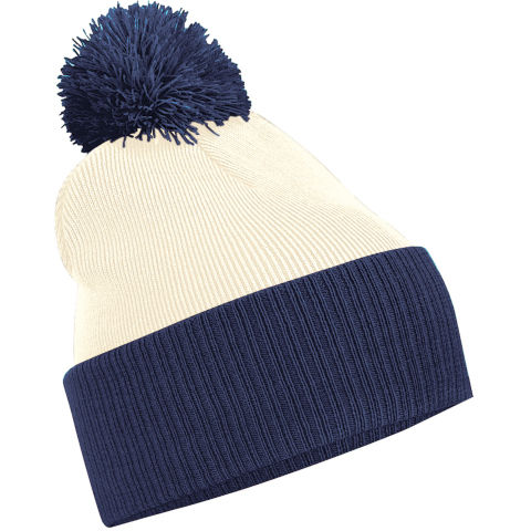 Beechfield Snowstar Two Tone Beanie