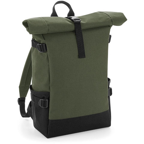 Bagbase Block Roll-Top Backpack
