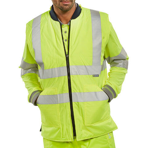 Beeswift Hi-Vis Bodywarmer