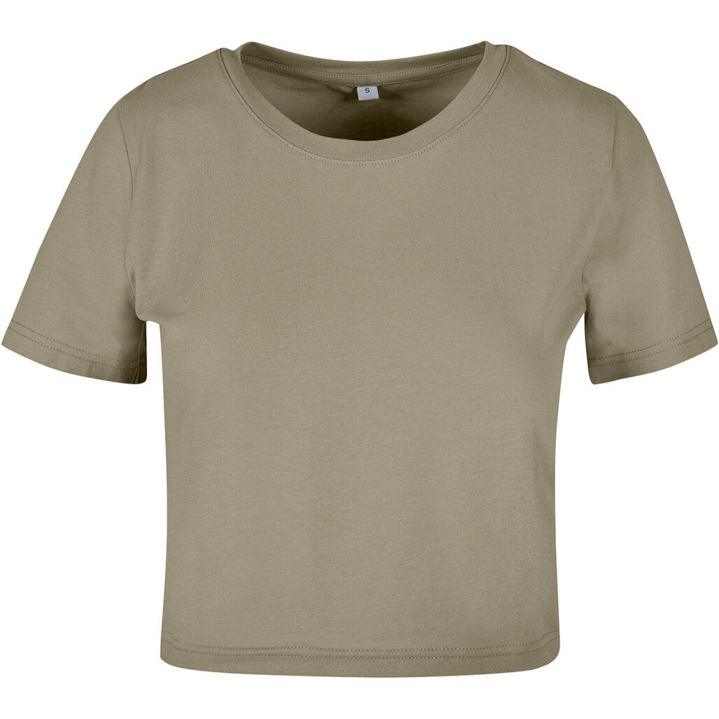Build Your Brand Women's Cropped Tee