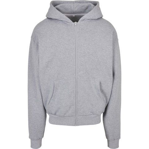 Build Your Brand Ultra Heavy Zip Hoodie