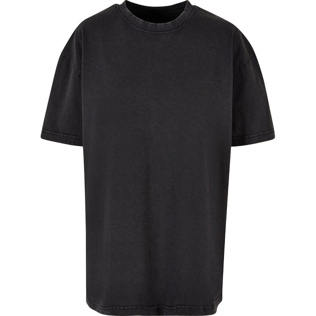 Build Your Brand Women's Oversized Acid Wash Tee