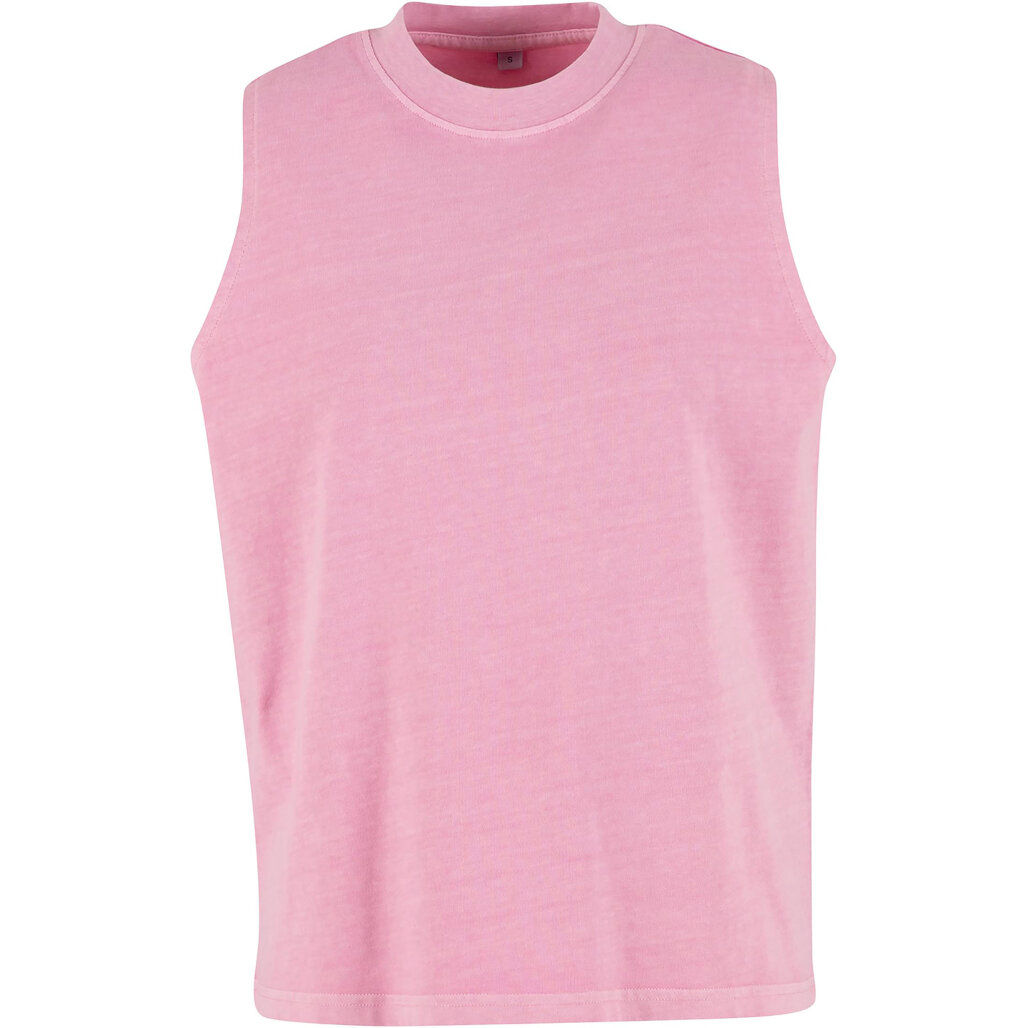 Build Your Brand Women's Vintage Washed Sleeveless Tee