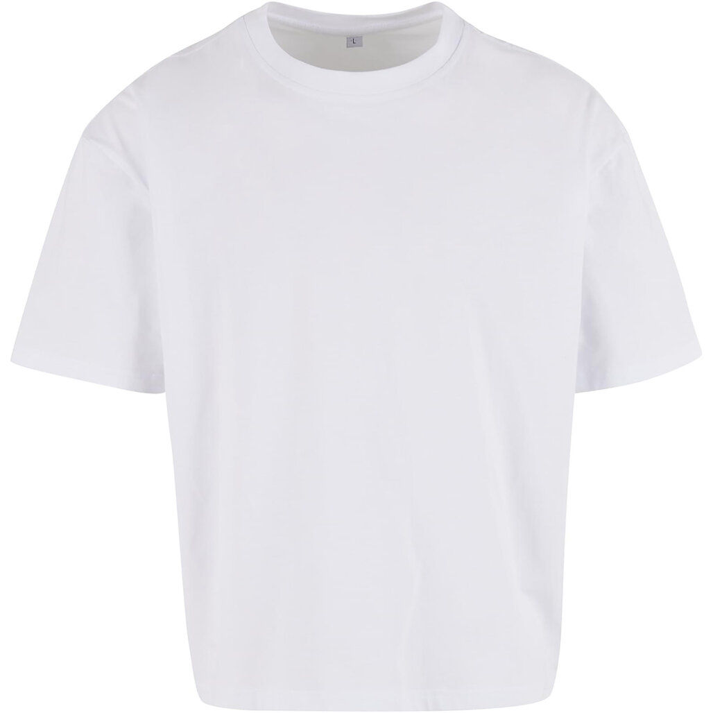 Build Your Brand Cropped Oversize Tee