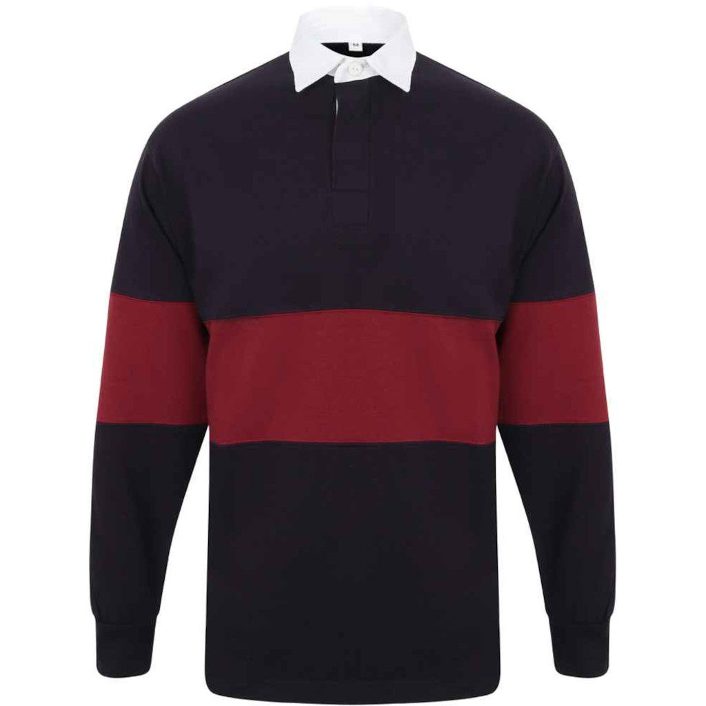 Front Row Panelled Rugby Shirt