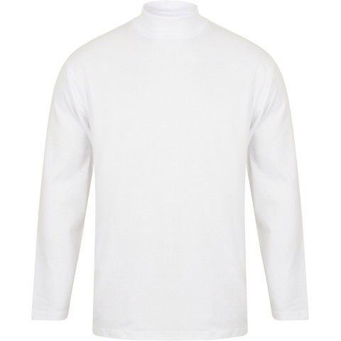 Henbury Long Sleeve Roll Neck Top