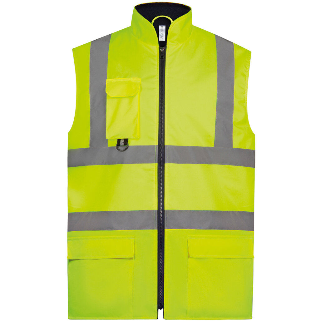 Yoko Hi-Vis Padded Bodywarmer