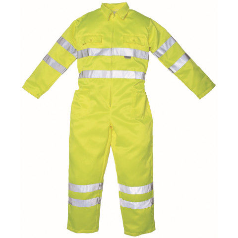 Yoko Hi-Vis Polycotton Coverall