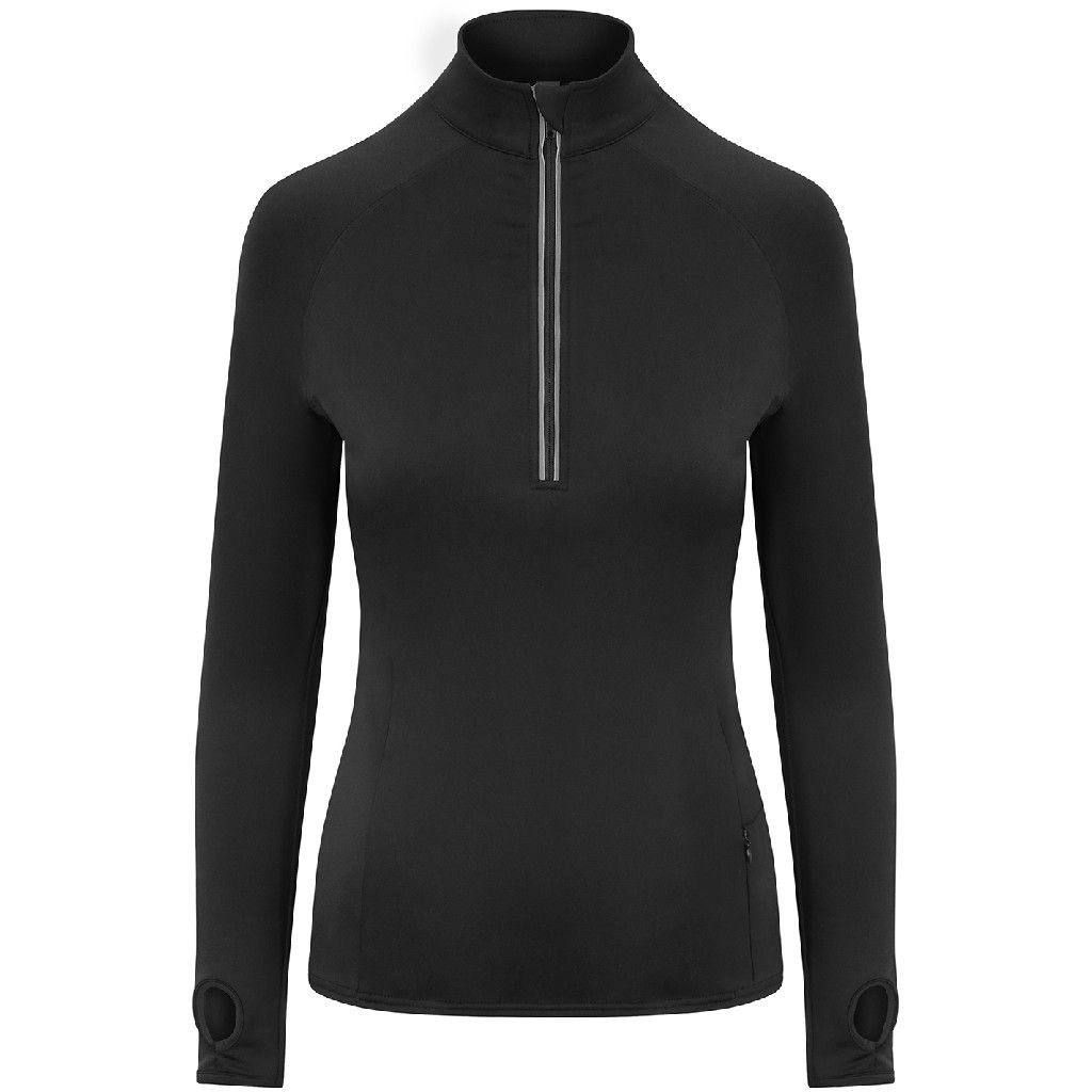 Awdis Just Cool Women's Cool Flex Long Half-Zip Top
