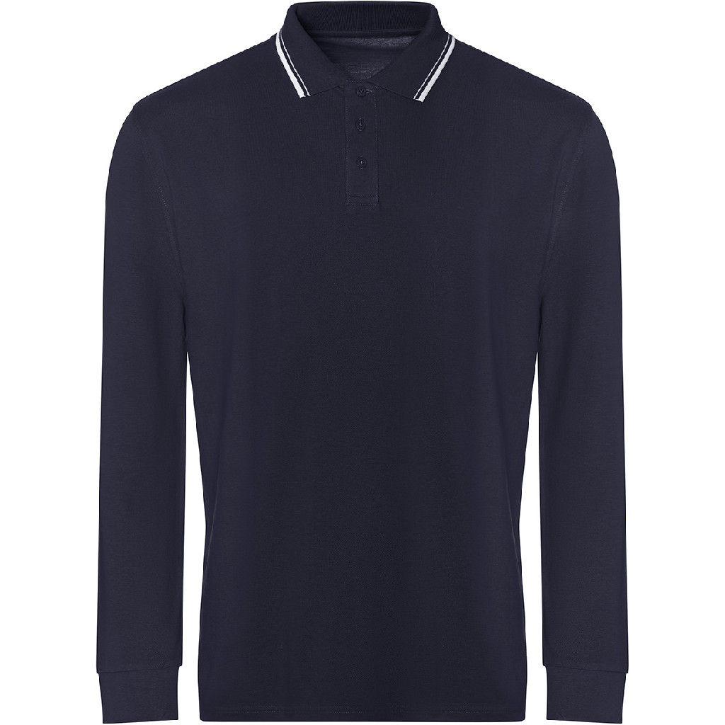 Awdis Just Polo's Long Sleeve Tipped 100 Polo