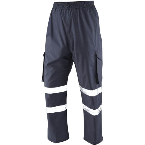 Leo Workwear Hi Vis Appledore Cargo Overtrouser