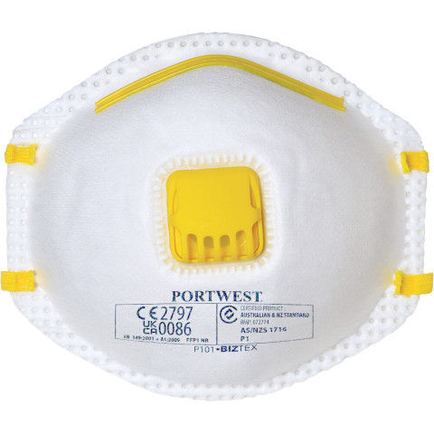 Portwest FFP1 Valved Respirator (Pack of 10)