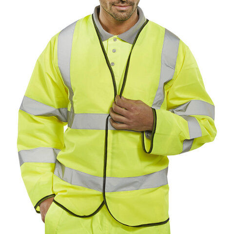 Beeswift Hi-Vis Long Sleeve Jerkin