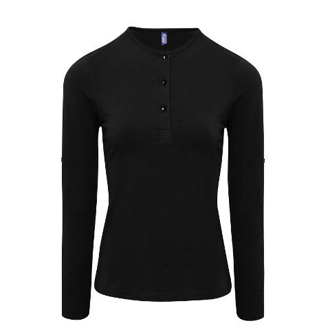 Premier Women's Long John Roll-Sleeve Tee