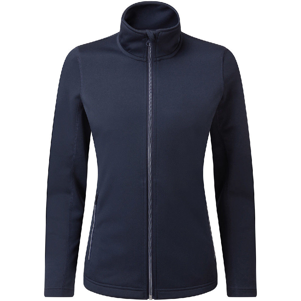 Premier Women's Spun Dyed Recycled Zip-Through Sweat