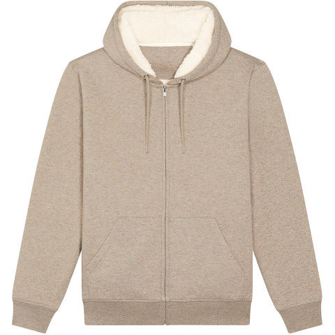 Stanley/Stella Unisex Hygger Sherpa Organic Zip-Through Sweatshirt
