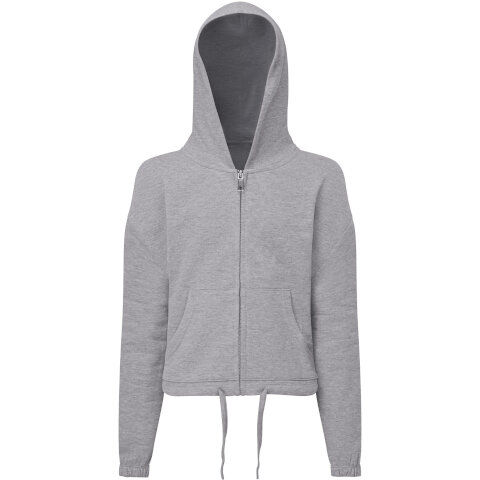 TriDri Kids Recycled Cropped Oversize Full-Zip Hoodie