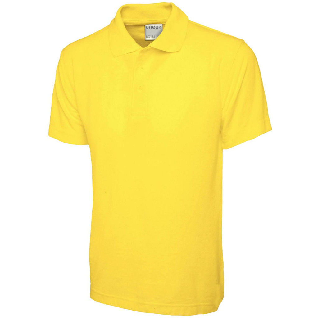 Uneek Mens Active Cotton Polo Shirt