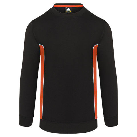 Black/Orange