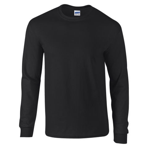 Gildan Mens Heavyweight Long Sleeve T-shirt