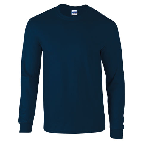 Gildan Mens Heavyweight Long Sleeve T-shirt