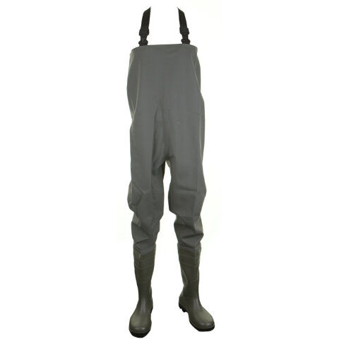 Dunlop PVC Chest Wader in Green