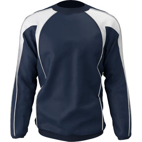 Navy/White