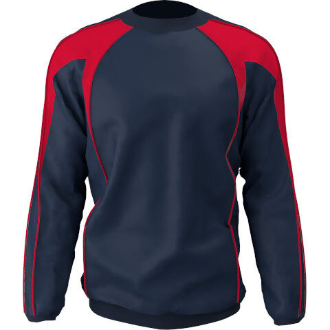 Navy/Red