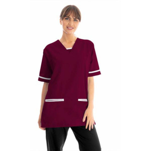 Maroon/White Trim