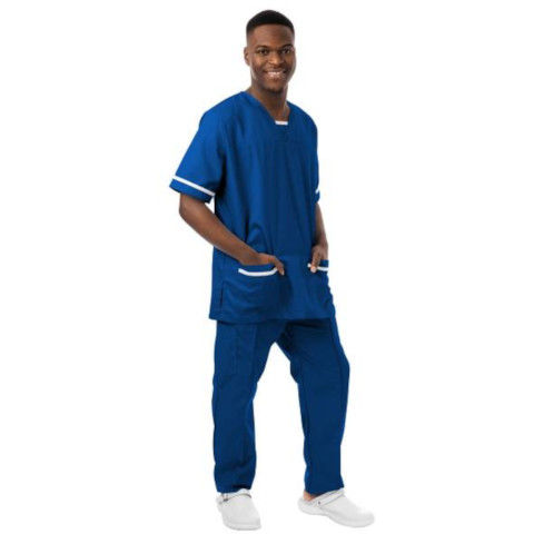 Royal Blue/White Trim