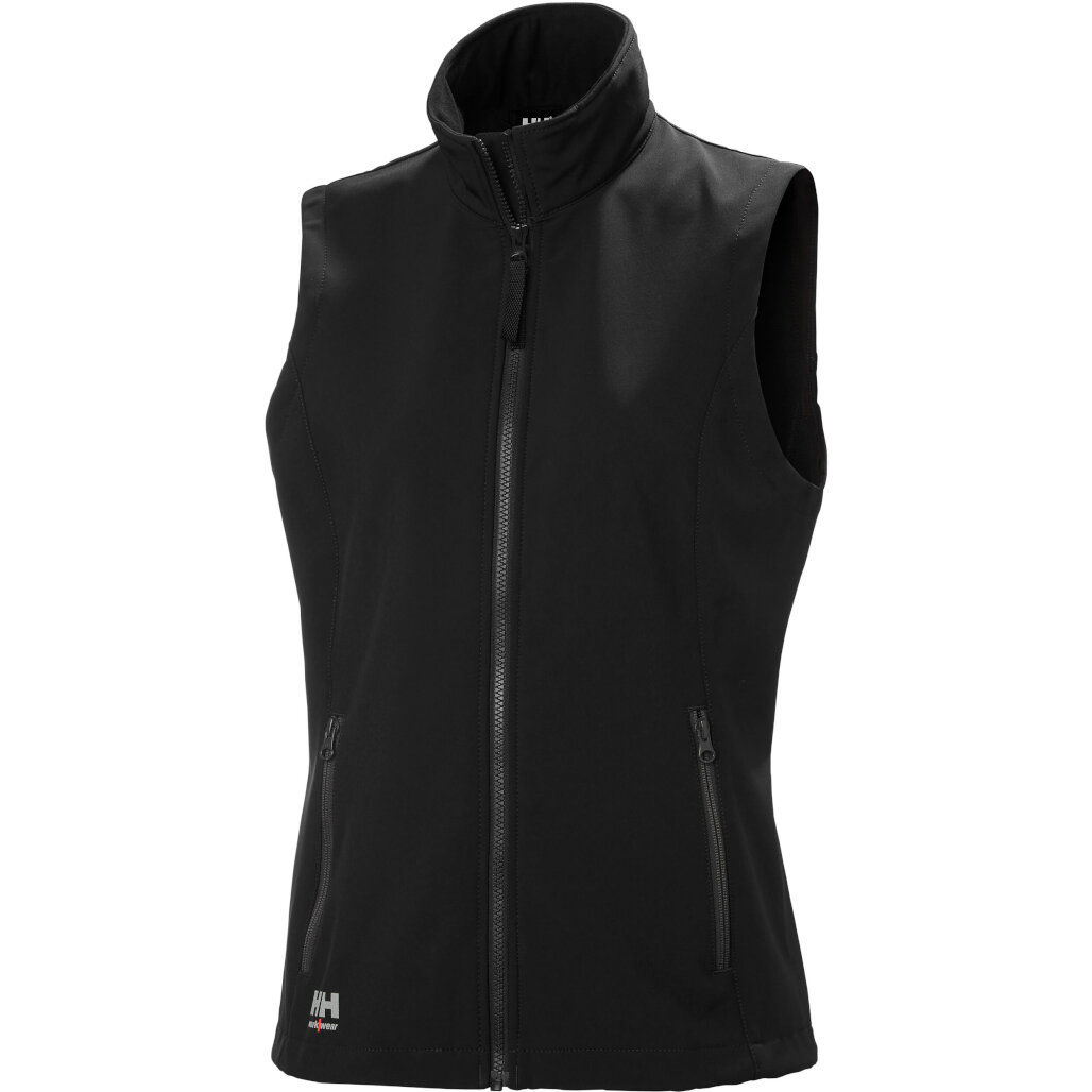 Helly Hansen Womens Manchester 2.0 Softshell Vest in Black