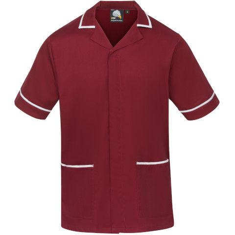 Maroon/White