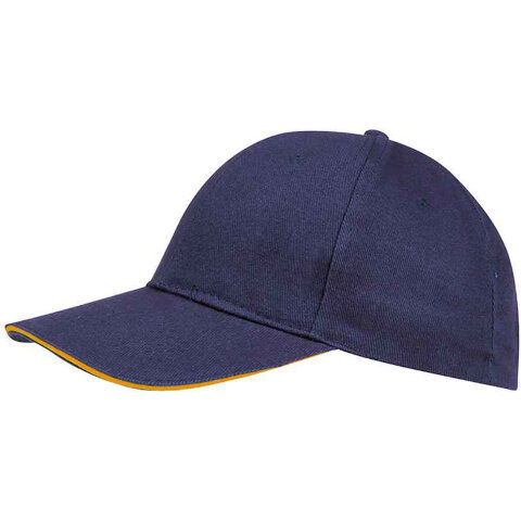 French Navy/Neon Orange