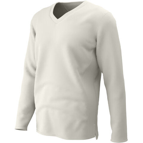 Chadwick Radial Cricket Jumper Adult in Ivory
