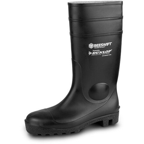 Dunlop Aston Safety Wellington in Black