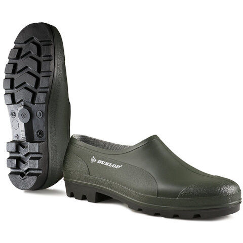 Dunlop Wellie Shoe Green in Green