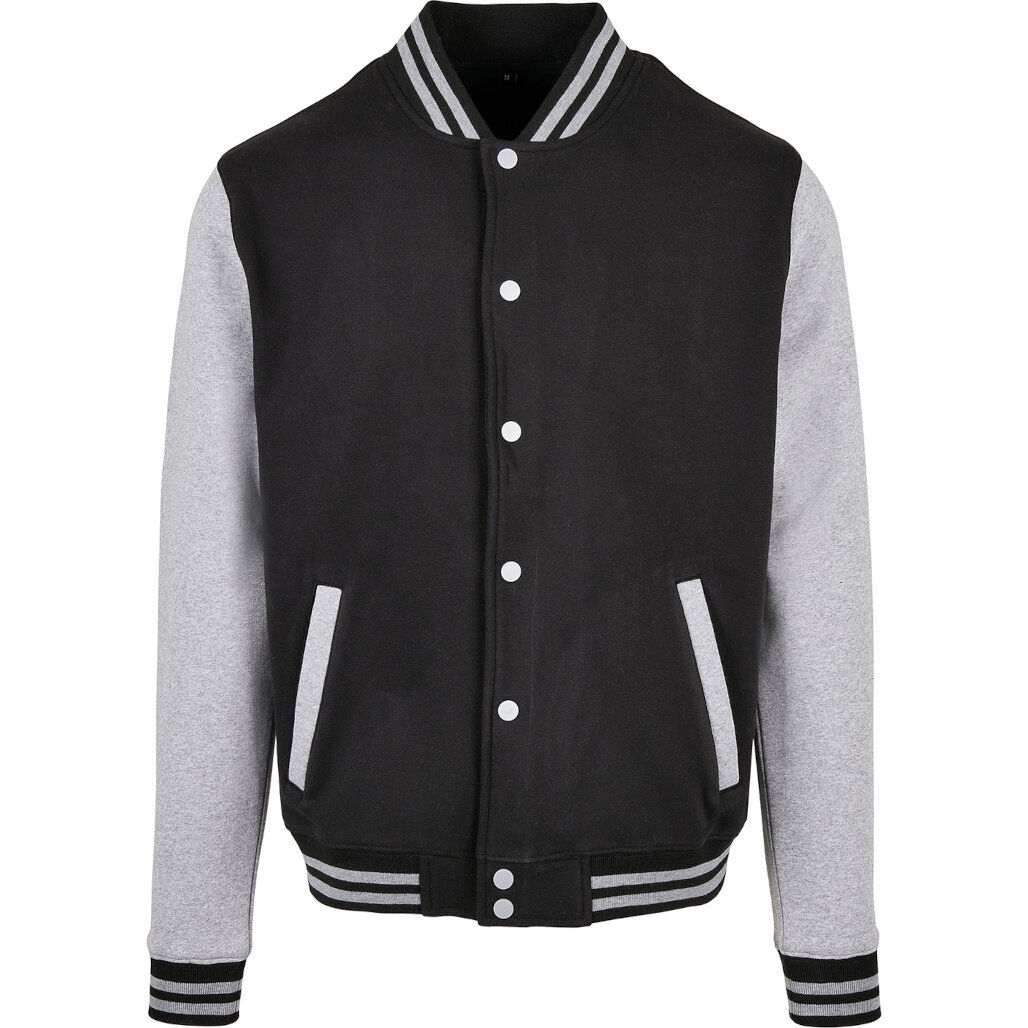 Build Your Brand Basic Basic College Jacket
