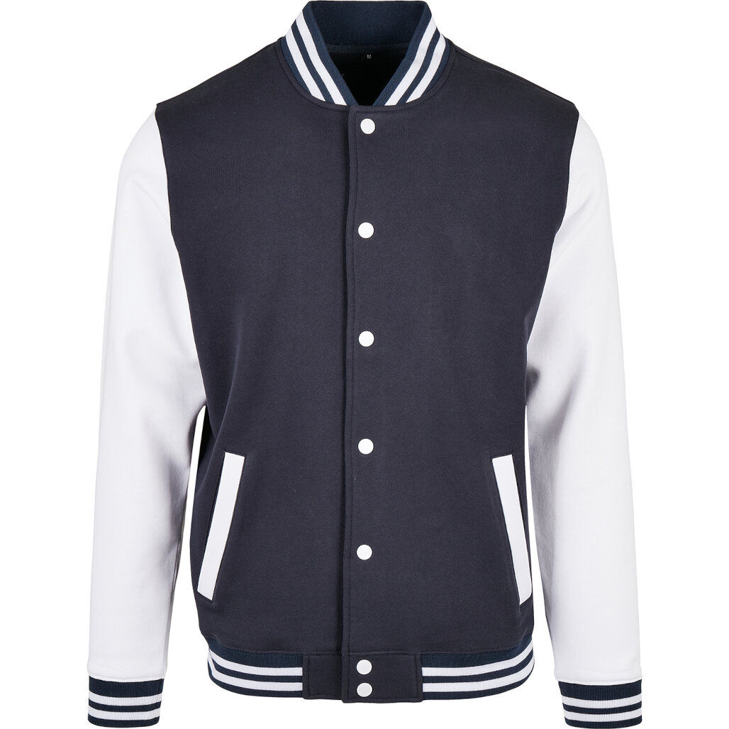 Build Your Brand Basic Basic College Jacket