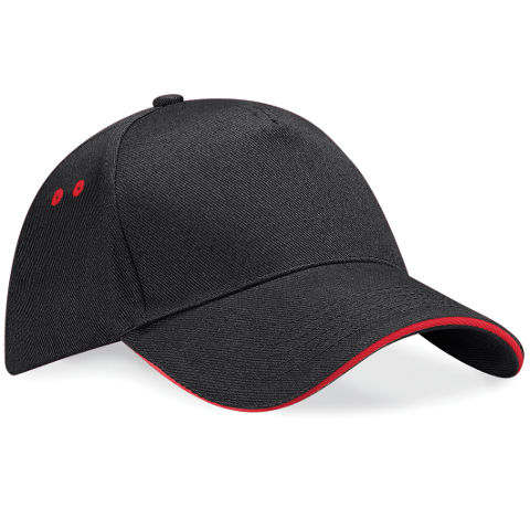 Beechfield Ultimate Cotton Cap with Sandwich Peak