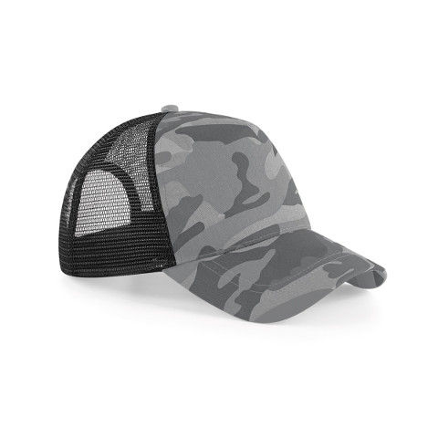 Beechfield Camo Snapback Trucker