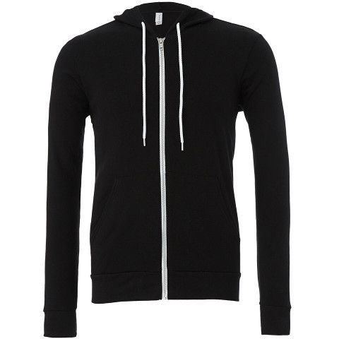Bella+Canvas Unisex Poly/Cotton Fleece Full Zip Hoodie