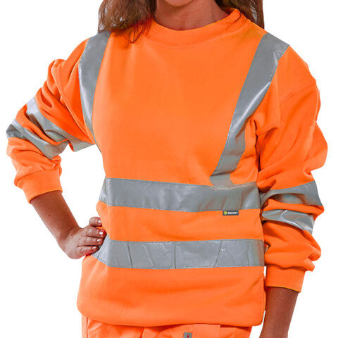 Beeswift Hi-Vis Essential Sweatshirt