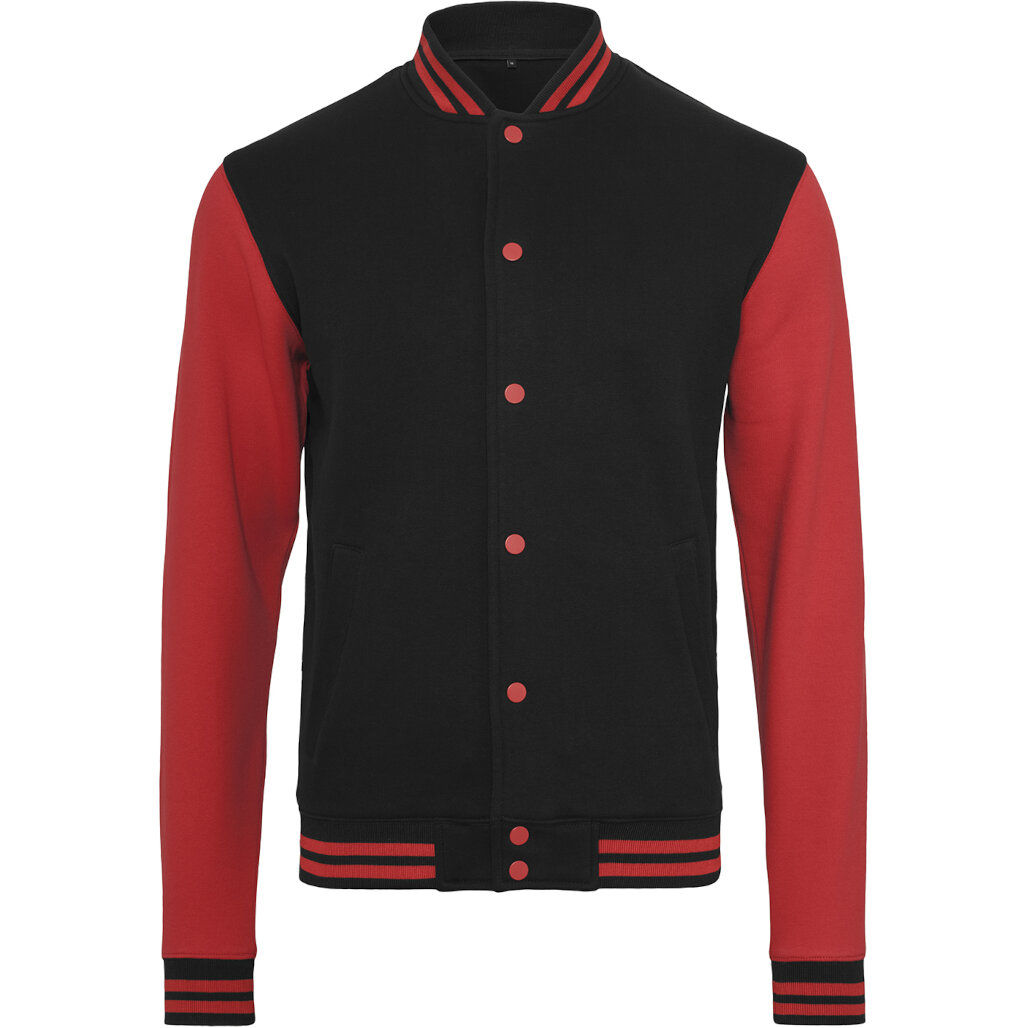 Build Your Brand Sweat College Jacket