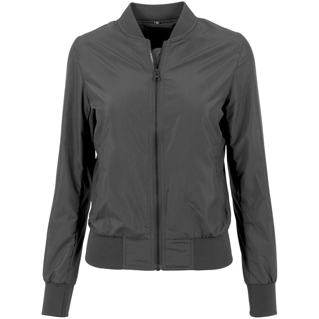 Build Your Brand Women's Light Bomber Jacket